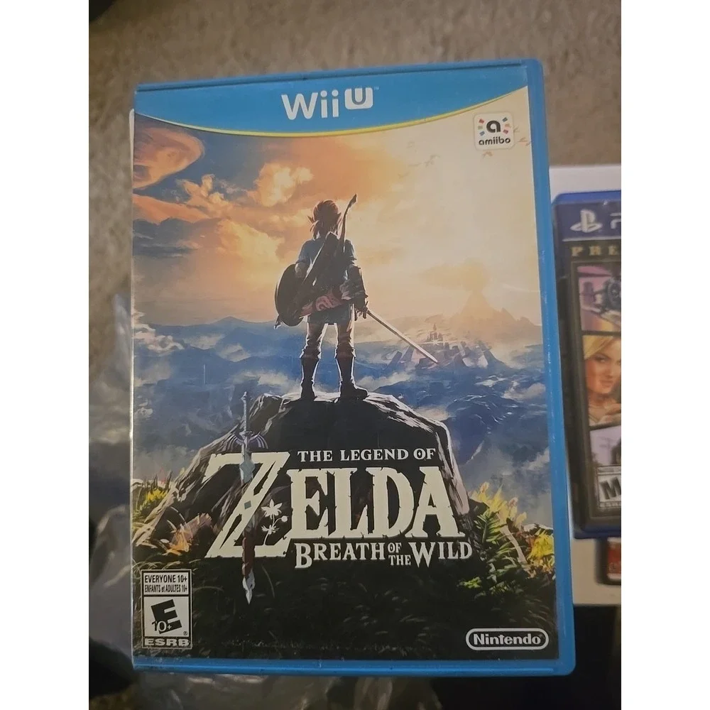 Nintendo The Legend of Zelda: Breath of the Wild Wii U NTSC-U/C E10+ Manual